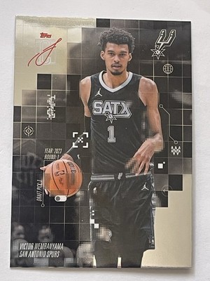 Topps Victor Wembanyama After Image Insert AF-17 2024-25 Spurs Basketball