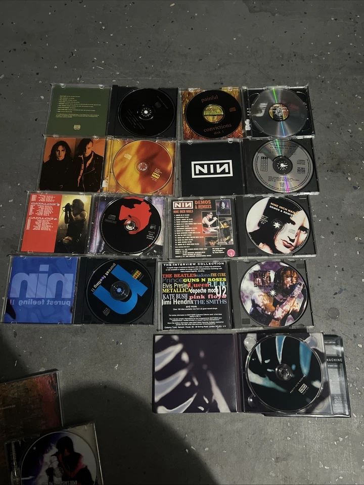 Nine Inch Nails (NIN) 12-CD Collection Lot - 90s/00s Classics + Rare Bootleg! Foto 3 de 4