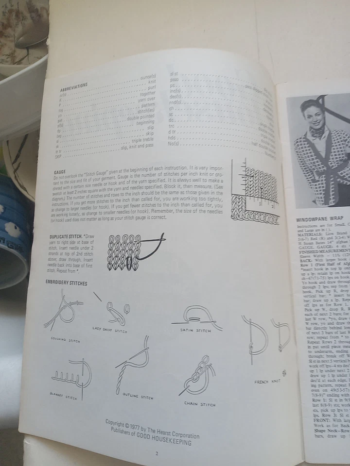 Vintage 1977 Good Housekeeping Dazzling Sweaters To Knit Or Crochet - Image 3 of 4