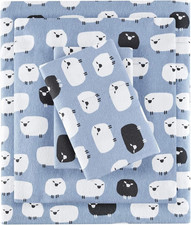 Woolrich Cotton Sheet Set Cottage Charms Print, 100 Cotton Flannel Sheets Warm