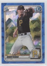 2020 Bowman Chrome Sapphire Edition Aaron Shortridge #BCP-9 11s9