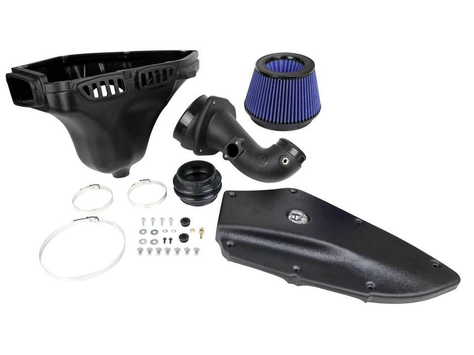AFE Magnum FORCE Stage-2 Si Cold Air Intake System Fits 06-13 BMW 128i 325i 3.0L - Imagem 4 de 4