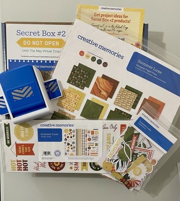 Creative Memories Secret Box #2 2026 Summer Luxe *Below Retail*