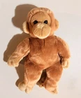 Vintage 1998 Ty Beanie Buddies 14” Bongo the Monkey Brown Plush Soft Large As is