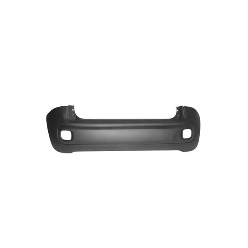 Pare-choc arrière noir Fiat Panda 3 bouclier de protection pour trajets urbains quotidiens