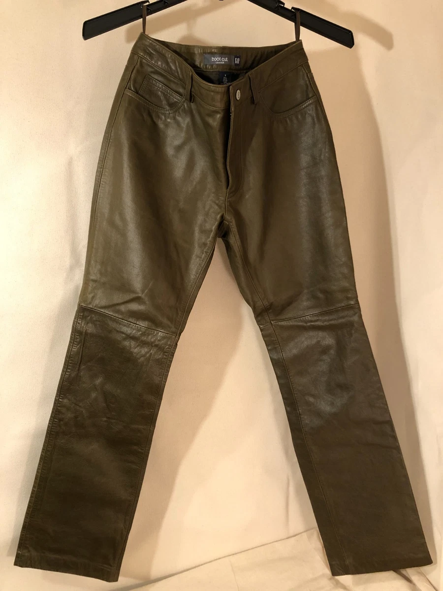 Gap Bootcut Leather Pants for Women for sale | eBay