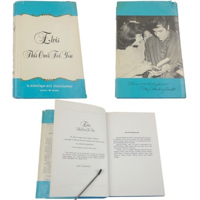 Elvis, This One s For You   Arlene Cogan, 1985   Signed Copy