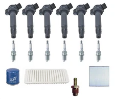 AP Tune Up Coils Plugs PCV Air Cabin & Oil Filter fits 04-06 Lexus ES330 3.3L