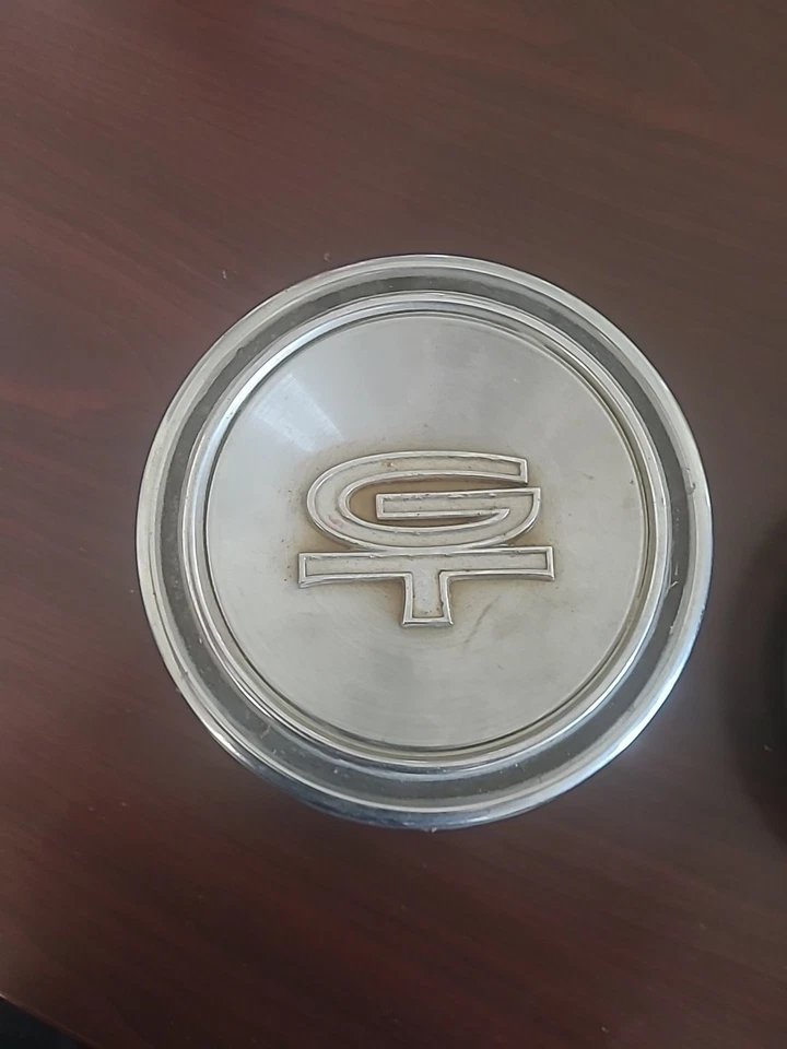 Tampas de centro de roda 1968 1969 1970 Ford Mustang Gt - Imagem 3 de 4