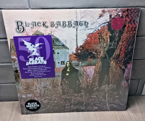 Vinyl LP Black Sabbath –  Black Sabbath  2020 Reissue  50th Anniversary sealed