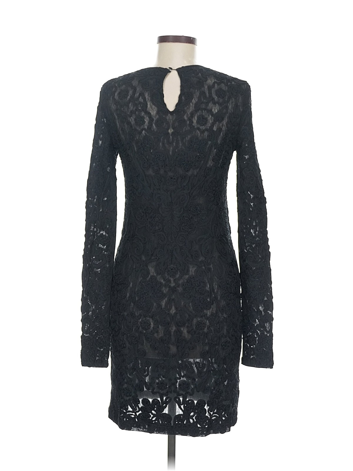 Ralph Lauren Women Black Cocktail Dress M thumbnail 2