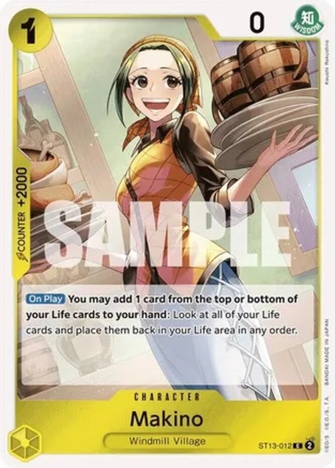 Makino - ST13-012 - C - Foil New Starter Deck 13: Ultra Deck: The Three Brothers