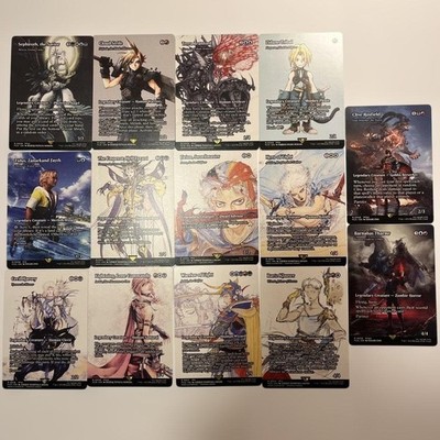 Final Fantasy MTG FF Succession History Popular Character Creature Set English
