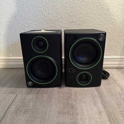  Mackie CR4-X 50w Creative Reference Multimedia Studio Speakers POWERS ON