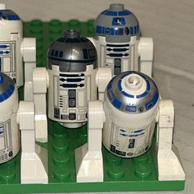 Lego Star Wars - R2-D2 Minifigure Lot Of 9 / sw0217 / 10188 9493 8038 10240 Army