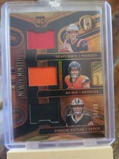 2024 Panini Gold Standard Newly Minted Triple Patch/99 Maye Nix Rattler #NMMT RC