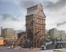 Walthers Cornerstone N Scale Building/Structure Kit Wood Coaling Tower