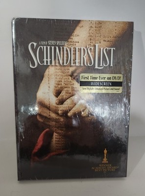 Schindler's List (DVD, 2004, Widescreen, Digitally Enhanced Edition) Sealed New