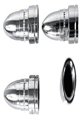 Custom Accessories 16218 Chrome Bullet Style Valve Cap