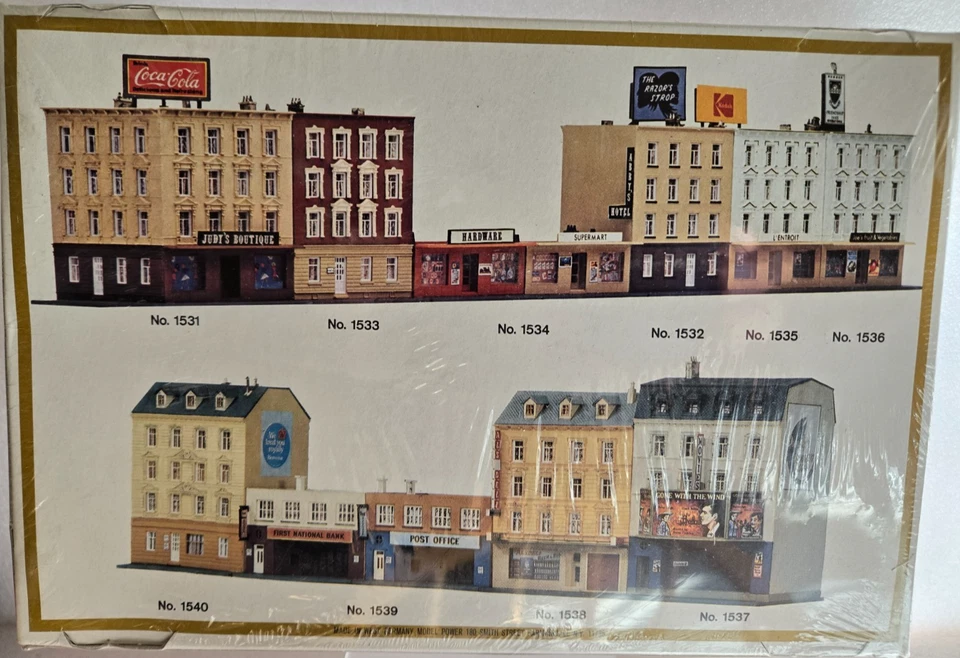 MODEL POWER  1540 APARTMENT HOUSE BUILDING KIT N SCALE - Image 3 of 4