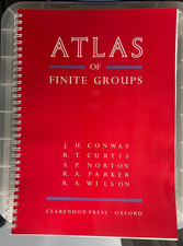 ATLAS OF FINITE GROUPS - CONWAY CURTIS NORTON...