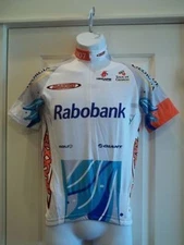 Rabobank Tour de Georgia Hincapie Men's White Jersey XS New
