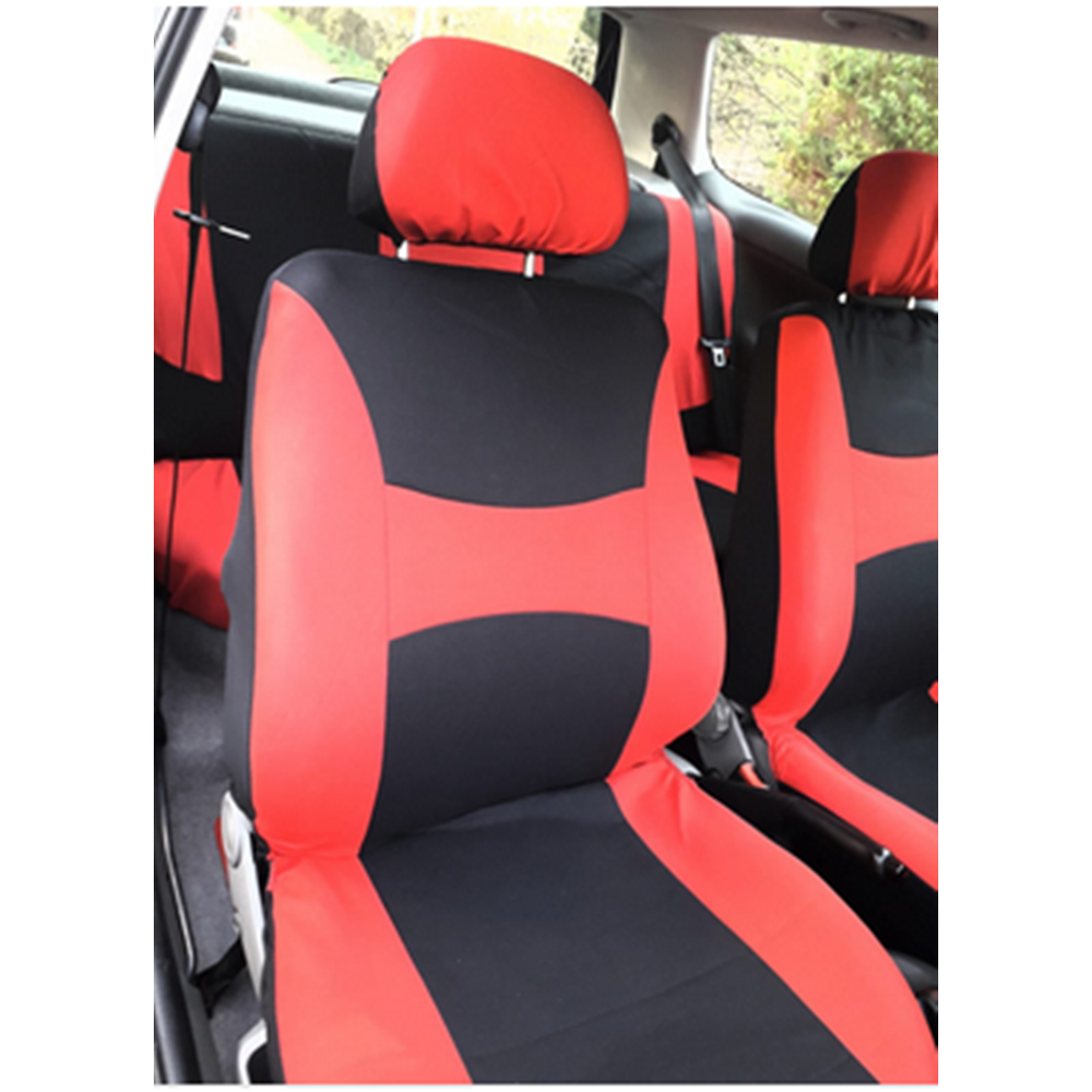 9Pcs Auto Seat Covers 9Pcs Car Truck SUV Front Rear Full Set Protectors