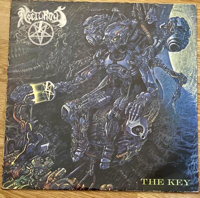NOCTURNUS - The Key - LP - 1990 Made in England - MOSH23 - Earache Records