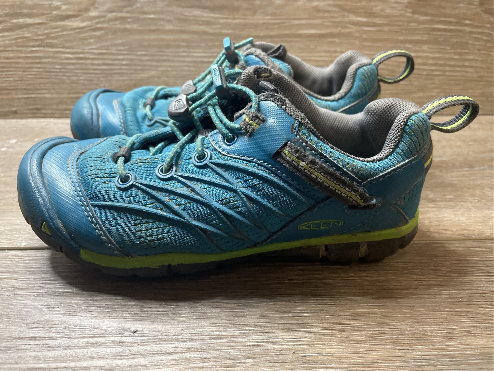 KEEN Footwear Sneakers Impermeabili Blu Teal Verde Taglia 1 Gioventù