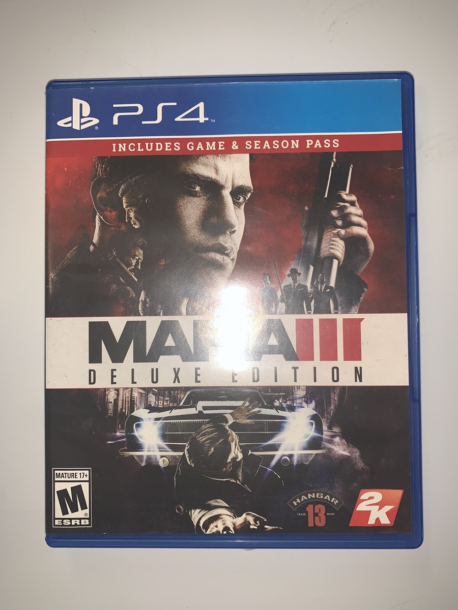 Ps4 - Mafia III Sony PlayStation 4 W/ Case #111