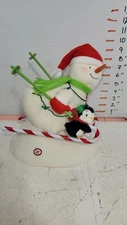 Hallmark Jingle Pals Swooshing Duo Plush Snowman Light Sound Motion TAGS 2012