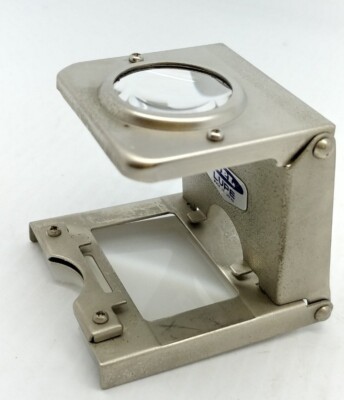 Vintage LPL FOLDING Metal LUPE for 35mm NEGA 