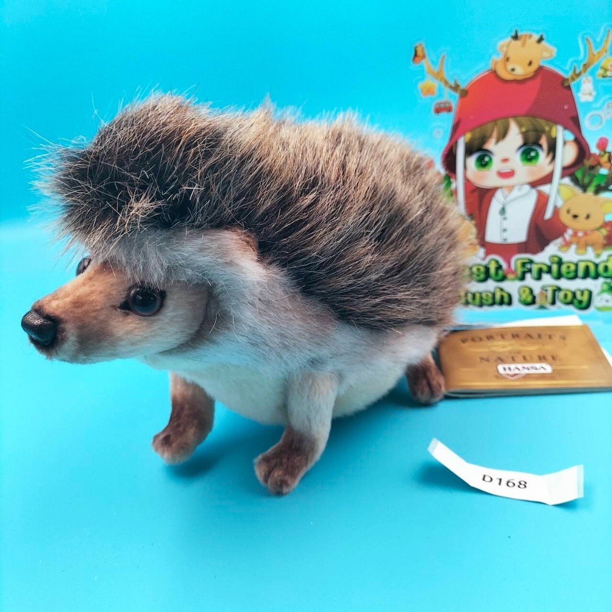 Hansa シマウマ Portraits of Nature art 26009 Portraits of Nature Hansa African Pygmy Hedgehog Animals