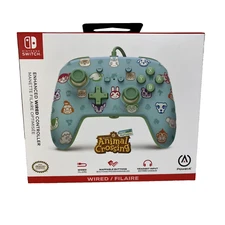 New PowerA Nintendo Switch Animal Crossing Enhanced Wired Video Game Controller