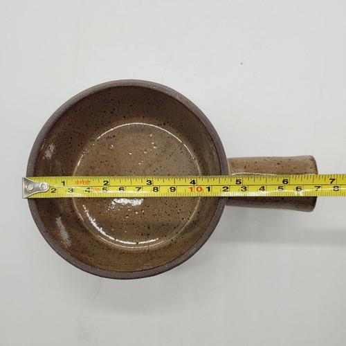Stone Wave Microwave Cooker Non-Stick Ceramic Baking Pot Brown W/ Black Speckles - Picture 8 of 9