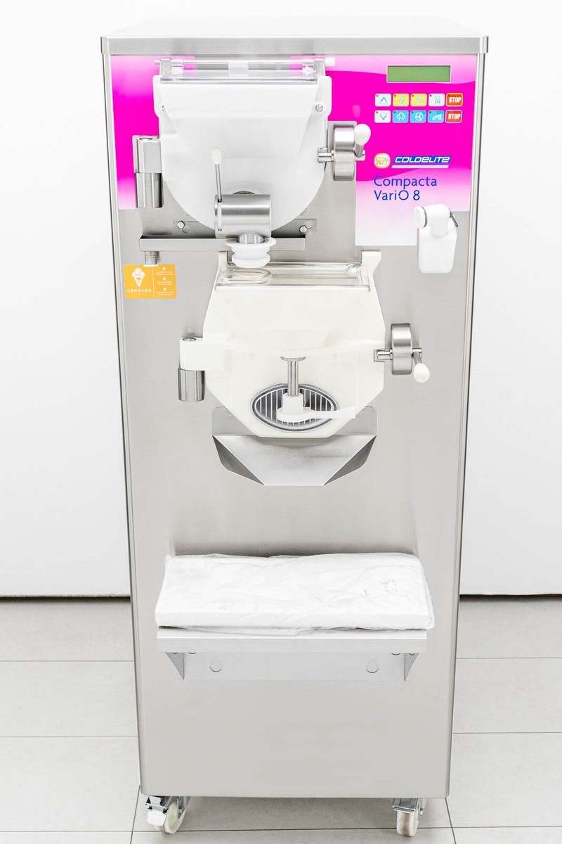 Coldelite Compacta Vario Classic Kombi-Eismaschine mit Kocher