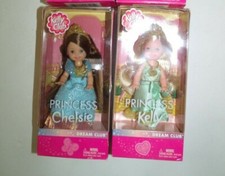 Lot of 2 Kelly Dolls Dream Club Princess Kelly  Princess Chelsie 2002