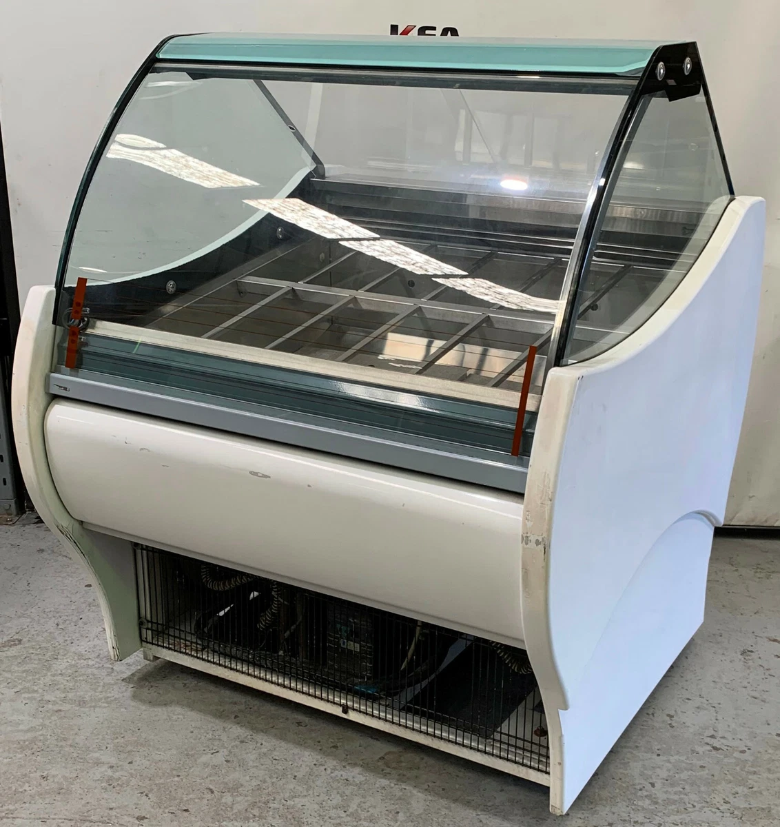 Ice Cream Gelato Display Freezer