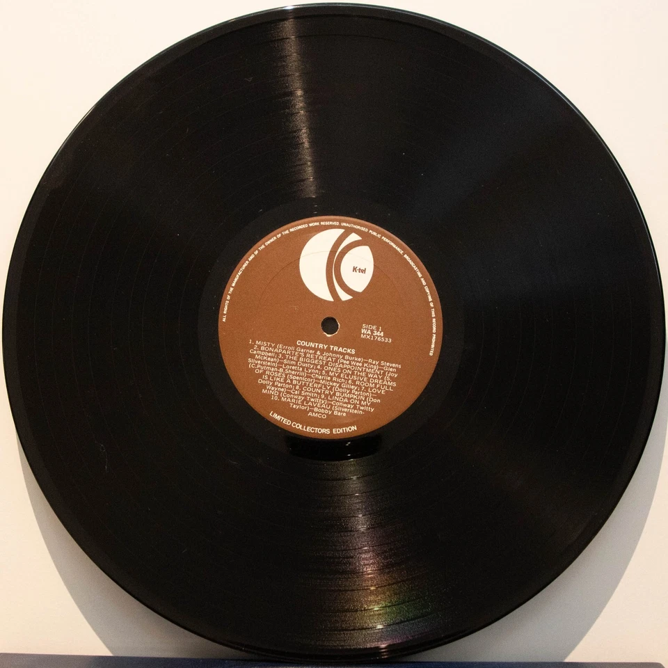 20 COUNTRY TRACKS - VARIOUS - Vinyl LP - K-tel - 1976 - VG FREE POSTAGE (1583) - Image 2 of 4