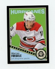 19/20 O-Pee-Chee OPC Retro Black #171 Warren Foegele 031/100 Hurricanes