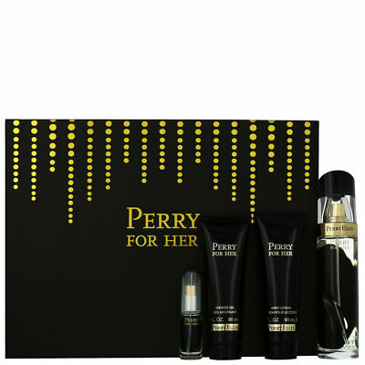 Perry For Her by Perry Ellis for women 4pc set - new VERY HARD TO FIND ...