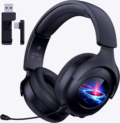 Gaming Headset Wireless for PS5, PS4, PC, Switch,  Fortnite/Starfield/FPS