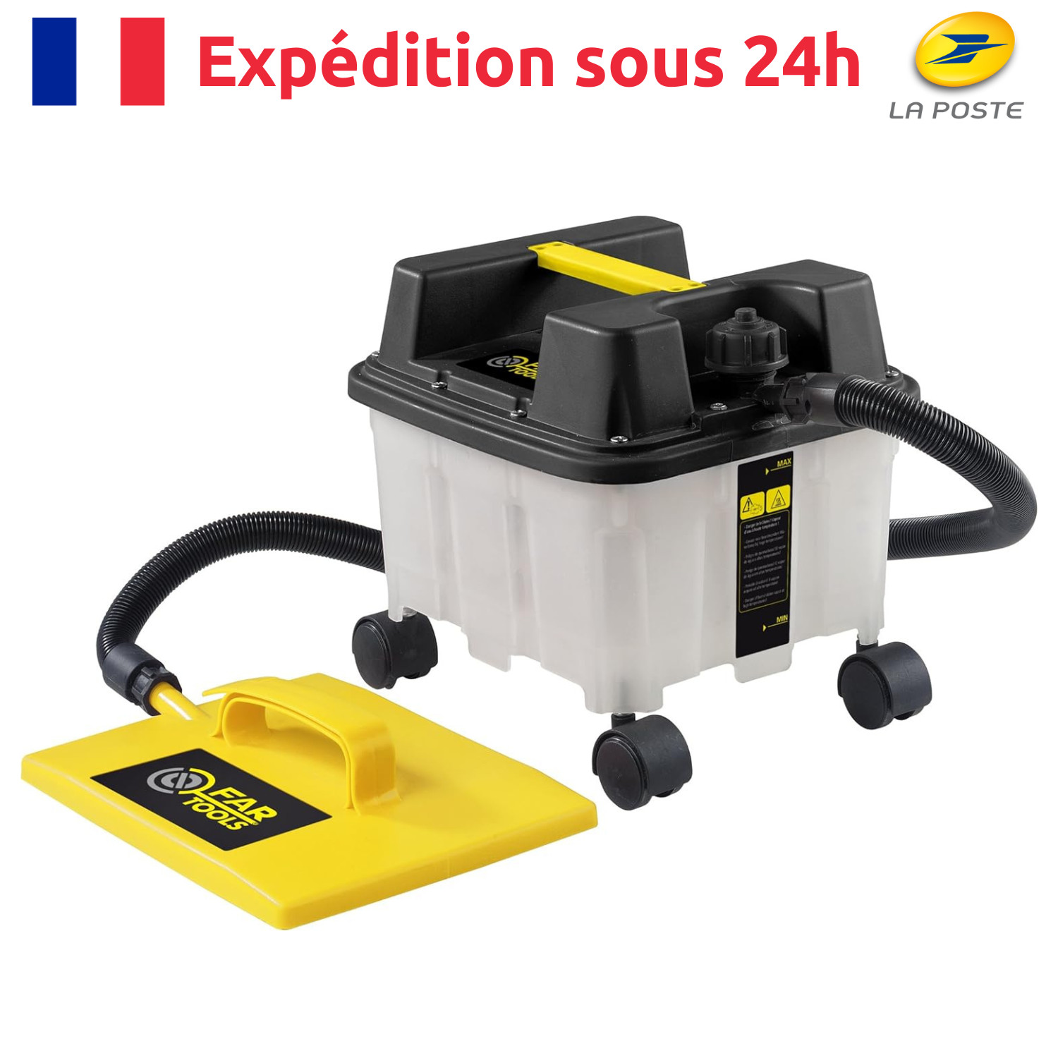 Décolleuse de papier peint Fartools pour enlever la tapisserie tenace