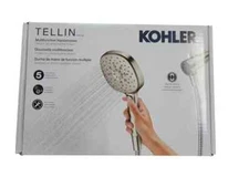 New Kohler Tellin Multifunction Handheld Shower Head Brushed Nickel Finish