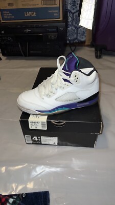 Size 4.5 - Jordan 5 Retro Grape 2013 | eBay display picture 1