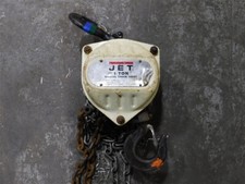 USED Jet SMH-1T-10 1 Ton Chain Hoists Stock No. 101704 10' Load Chain
