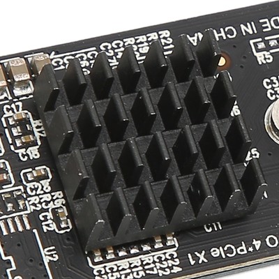 M.2 To PCIe Expansion Card PCIE 4 Ports Strong Anti Interference Stable Tran Kit
