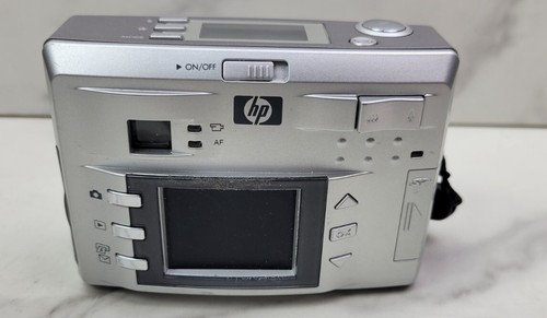 HP Photosmart 735 Digital Camera 3.2 MP 15x Zoom Silver Tested Works - Picture 7 of 17
