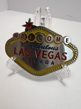 Fabulous Las Vegas Nevada Sign Gambling Casino Souvenir Novelty Belt Buckle