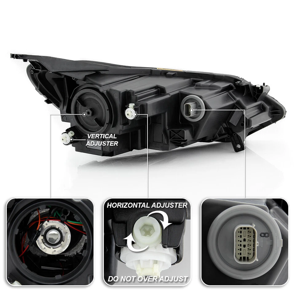 Faro delantero lado del conductor Chevy Equinox 2018-2020 HID/Xenón LED DRL de fábrica Foto 4 de 4